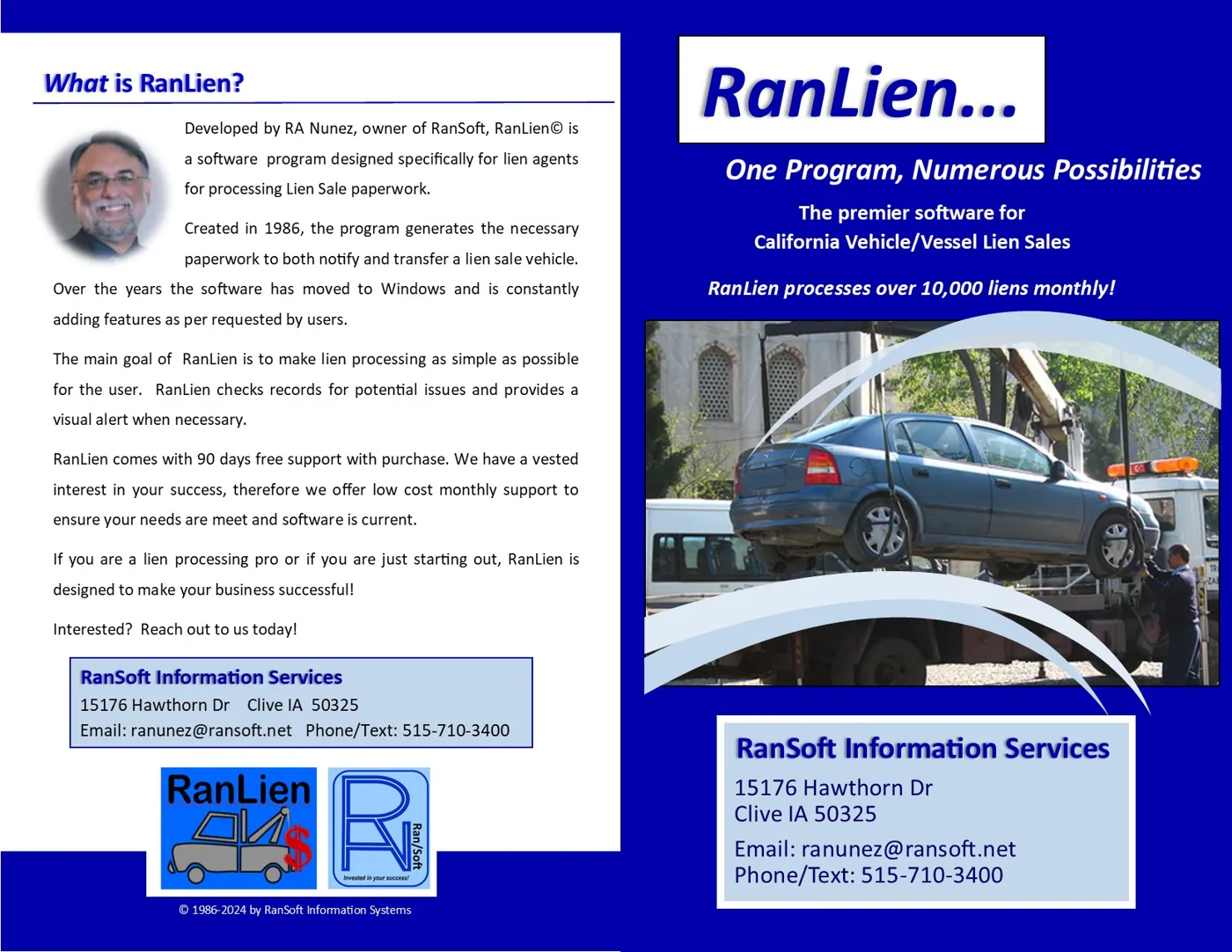 RanLien company brochure